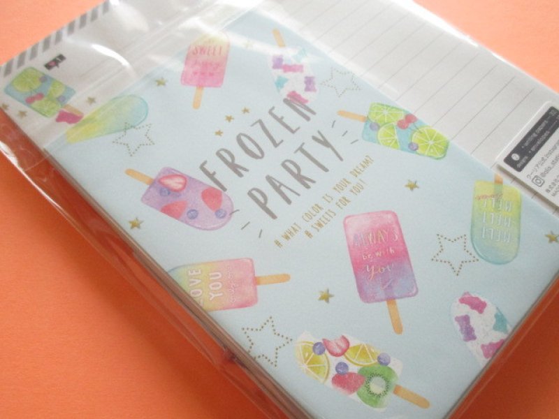 Photo3: Kawaii Cute Mon Cher Letter Set Q-LiA *Frozen Party (30413)