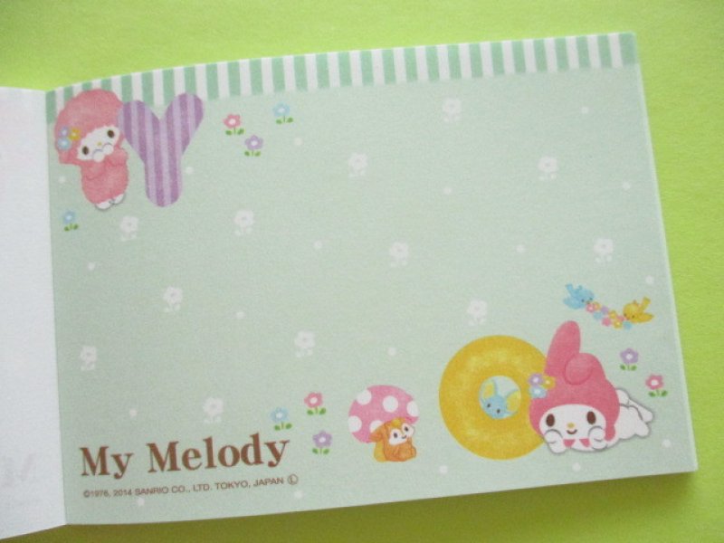 Photo2: Kawaii Cute Mini Memo Pad Sanrio *My Melody (11356) 