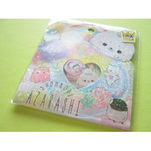 Photo: Kawaii Cute Sticker Flakes Sack Crux *Shombori Azarashi  (05911)