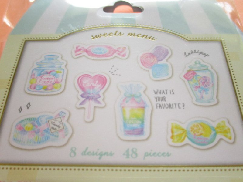 Photo2: Dolce Mart Sticker Flakes Sack Q-LiA *Candy (31215)