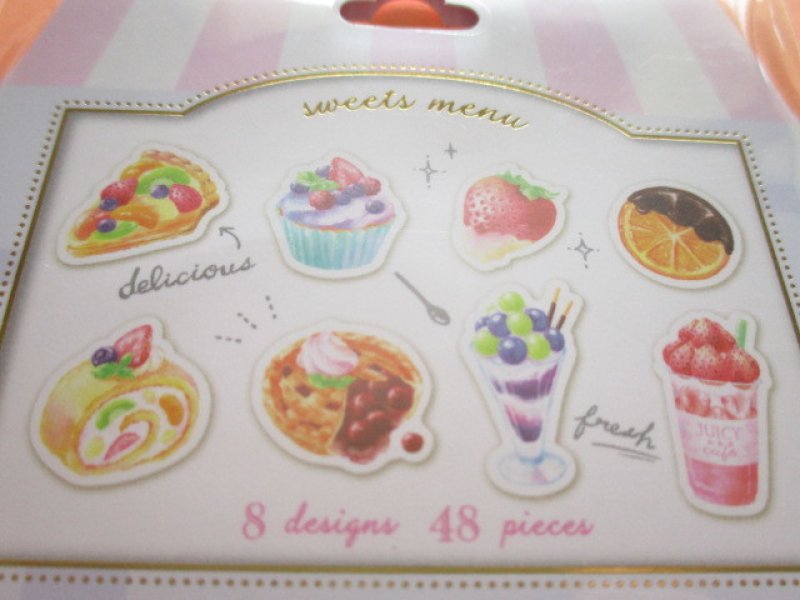 Photo2: Dolce Mart Sticker Flakes Sack Q-LiA *Juicy Fruits (31214)