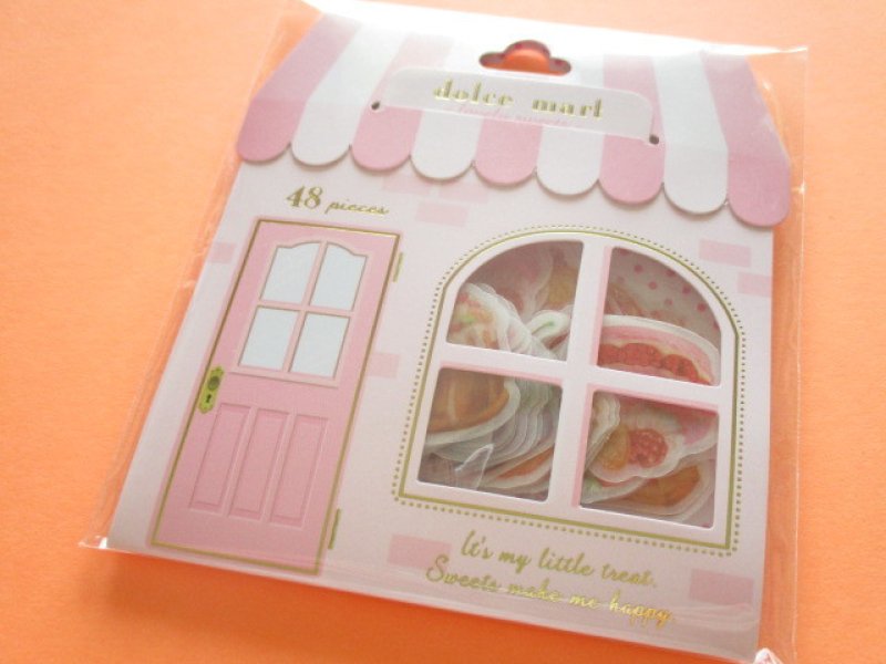 Photo1: Dolce Mart Sticker Flakes Sack Q-LiA *Lovely Sweets (31216) (1)
