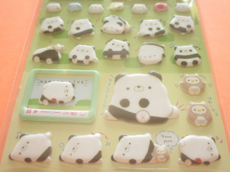 Photo2: Kawaii Cute Funi Funi Pearl Sticker Sheet San-x *Hamipa (SE39501)