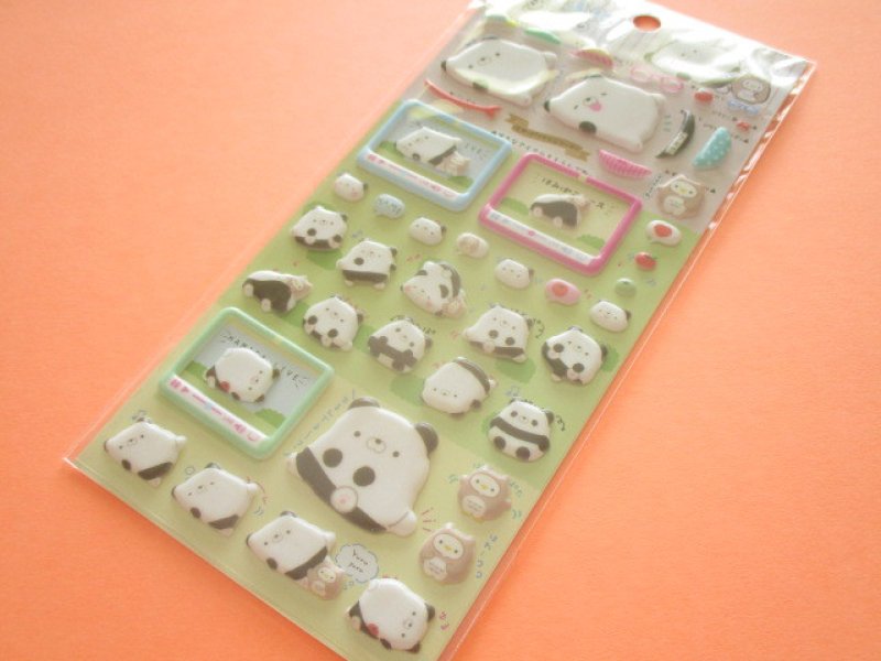 Photo1: Kawaii Cute Funi Funi Pearl Sticker Sheet San-x *Hamipa (SE39501) (1)