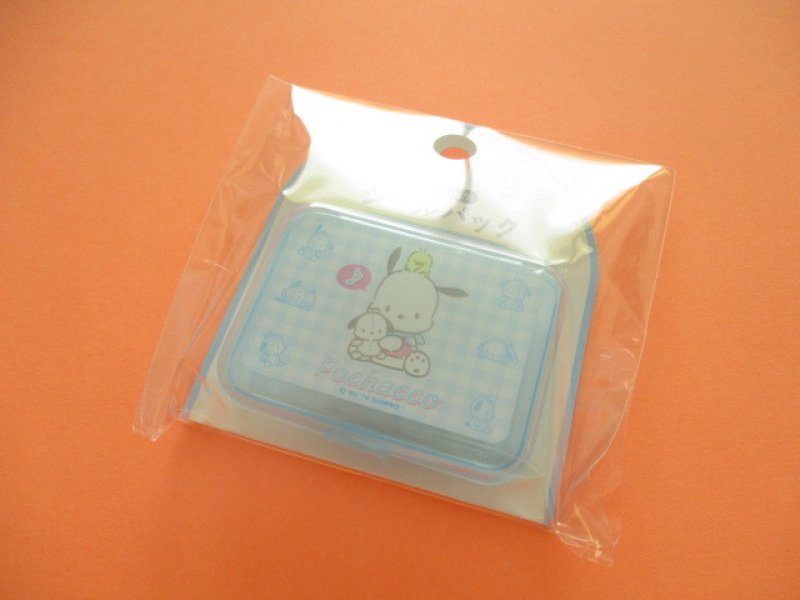 Photo1: Kawaii Cute Sticker Flakes Pack in the Plastic Case Sanrio Original *Pochacco (03769-9) (1)