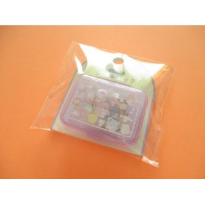Photo: Kawaii Cute Sticker Flakes Pack in the Plastic Case Sanrio Original *Sanrio Characters A (03856-3)