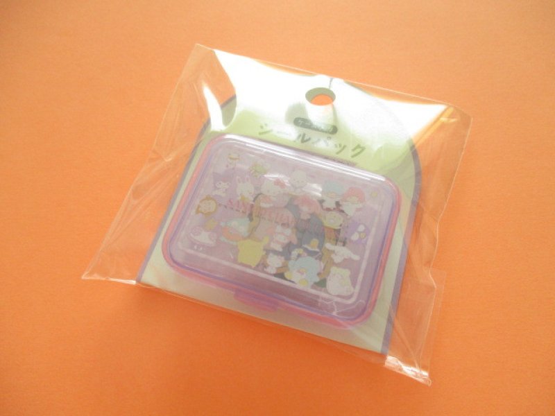 Photo1: Kawaii Cute Sticker Flakes Pack in the Plastic Case Sanrio Original *Sanrio Characters A (03856-3) (1)