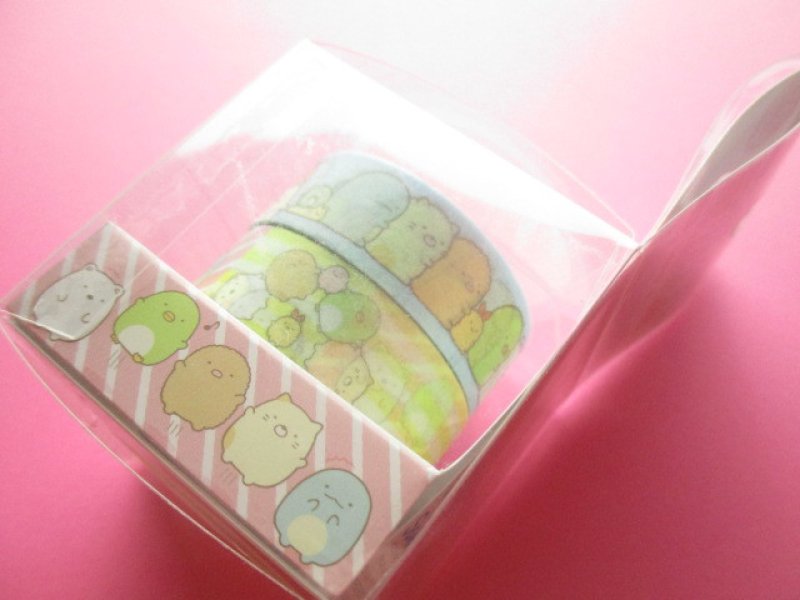 Photo3: 2 pcs Kawaii Cute Mini Masking Tape/Deco Tape Stickers Set San-x *Sumikkogurashi (SE39203)