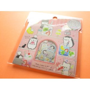 Photo: Kawaii Cute Sticker Flakes Sack Kamio Japan *Animal Life (24542）