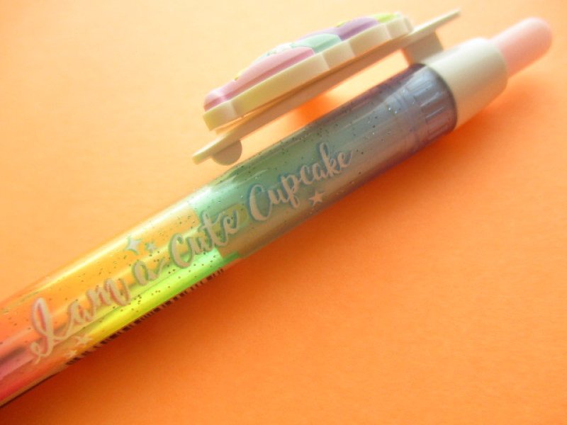 Photo2: Kawaii Cute Rubber Mascot Mechanical Pencil Q-LIA *Unicorn Rainbow (44178)