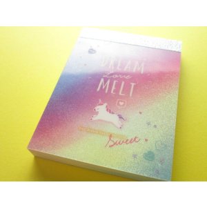 Photo: Kawaii Cute Mini Memo Pad Unicorn Holic Q-LiA *Dream Melt (44495)