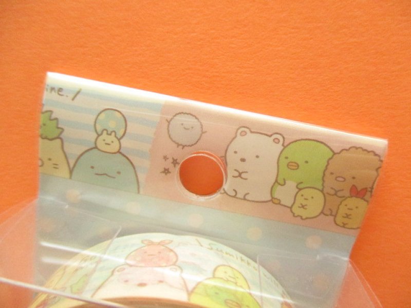 Photo1: Kawaii Cute Mini Masking Tape/Deco Tape Sticker San-x *Sumikkogurashi (SE45001)
