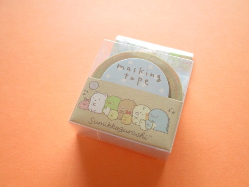 Photo1: Kawaii Cute Mini Masking Tape/Deco Tape Sticker San-x *Sumikkogurashi (SE45001) (1)