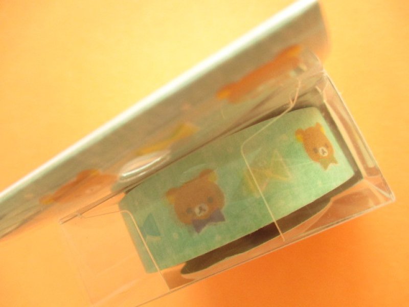 Photo2: Kawaii Cute Mini Masking Tape/Deco Tape Sticker San-x *Rilakkuma (SE44701)