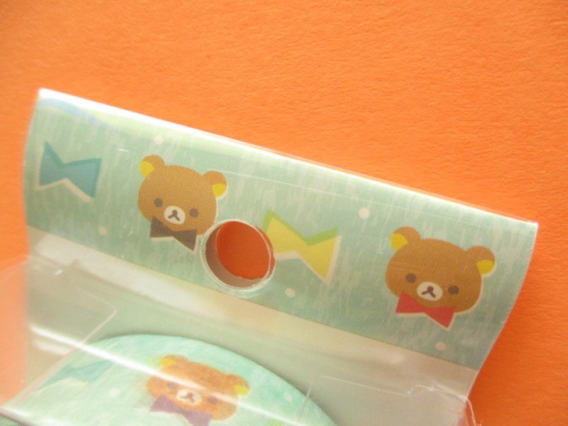 Photo1: Kawaii Cute Mini Masking Tape/Deco Tape Sticker San-x *Rilakkuma (SE44701)