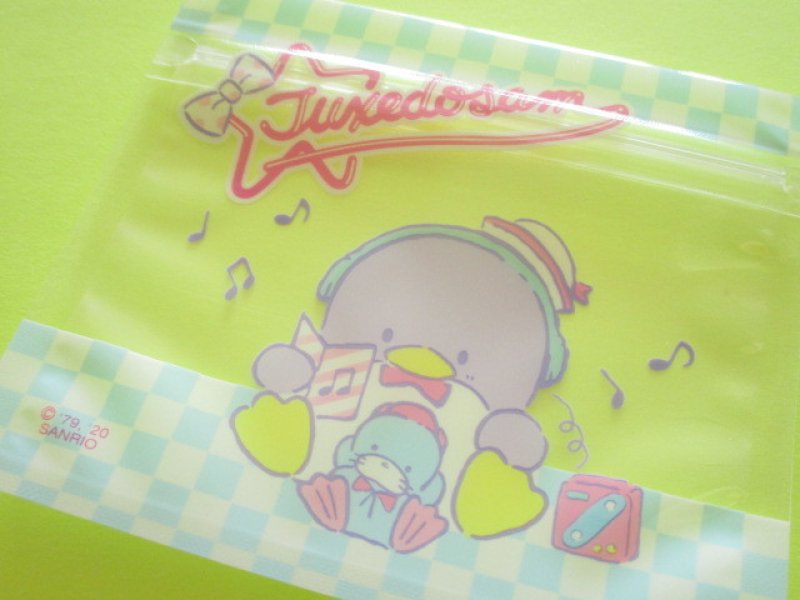 Photo2: 6pcs Kawaii Cute Zipper Bags Set Sanrio Original *TUXEDO SAM (25472-0)