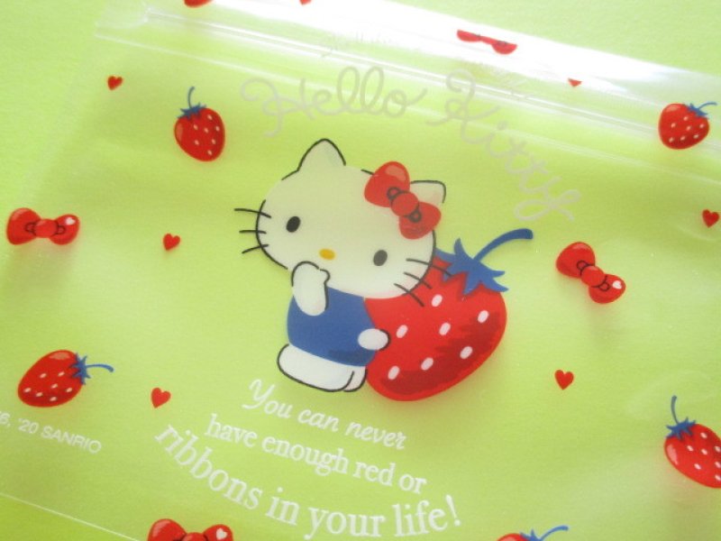 Photo2: 6pcs Kawaii Cute Zipper Bags Set Sanrio Original *Hello Kitty (25406-1)