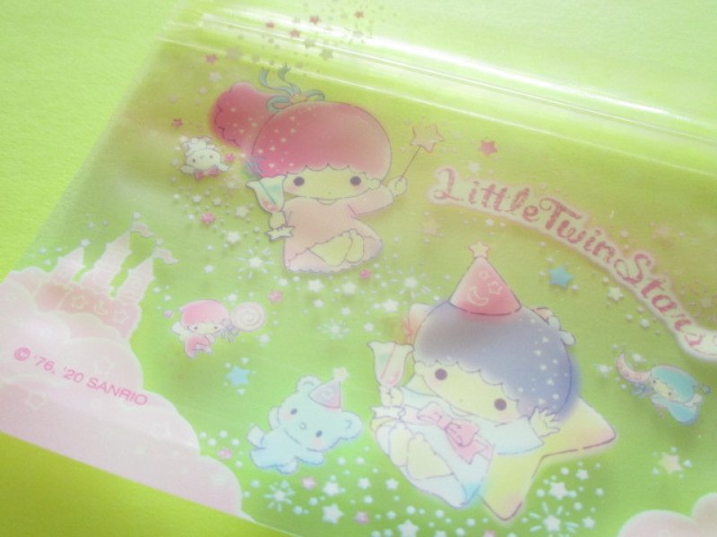 Photo2: 6pcs Kawaii Cute Zipper Bags Set Sanrio Original *Little Twin Stars (25408-8)