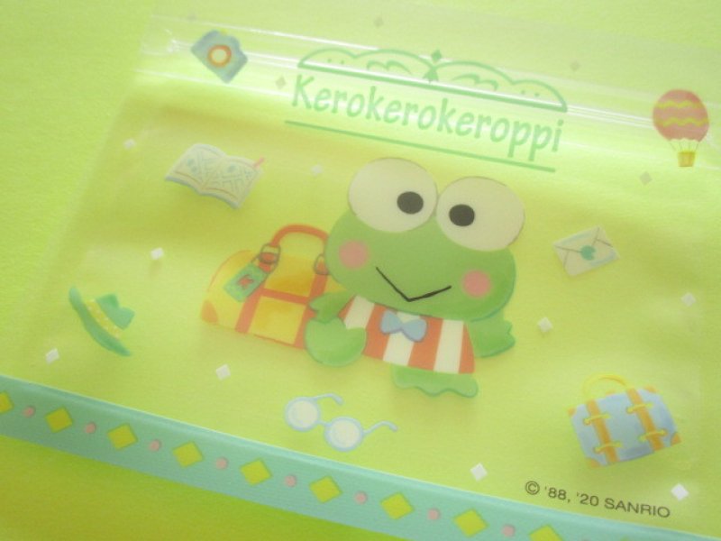 Photo2: 6pcs Kawaii Cute Zipper Bags Set Sanrio Original *Kerokerokeroppi (25464-9)