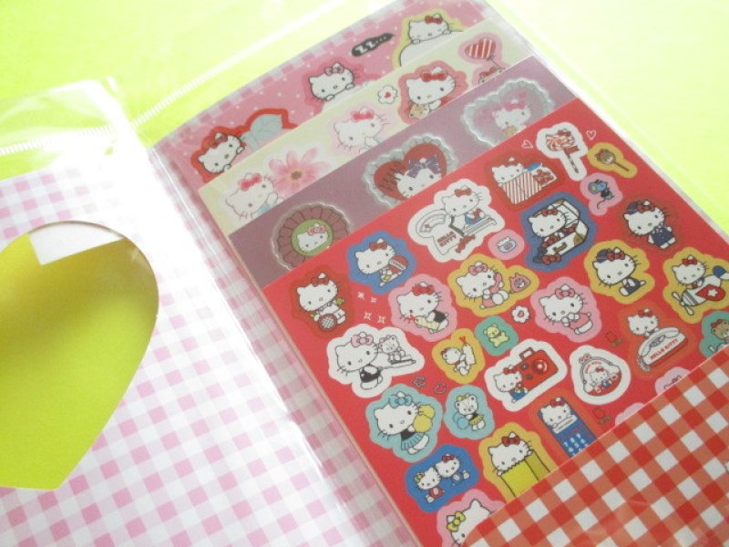 Photo3: Kawaii Cute Volume Stickers Sheet Sanrio Original *Hello Kitty (16270-1)