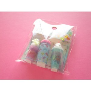 Photo: 3 pcs Kawaii Cute Parody Pencil Caps Set Crux *Pop Mix (56794)