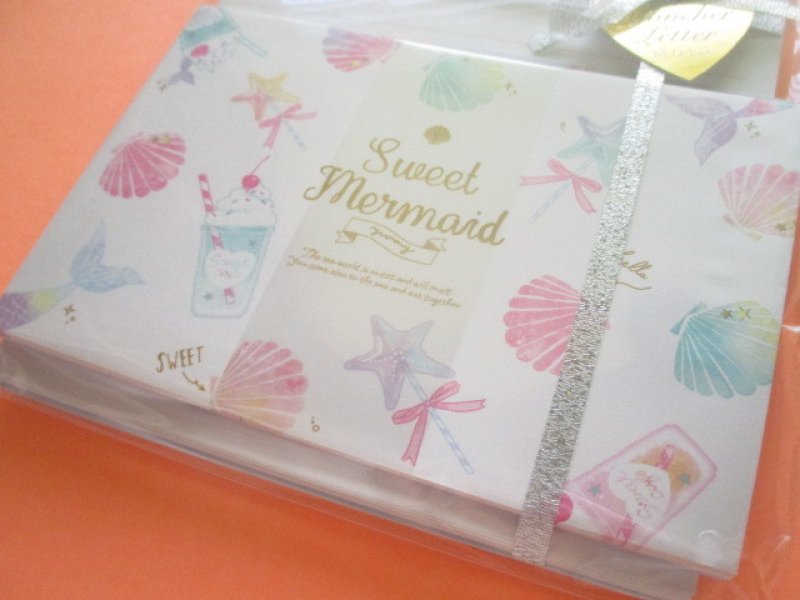 Photo2: Kawaii Cute Moncher Letter Set Q-Lia *Sweet Mermaid (40460)