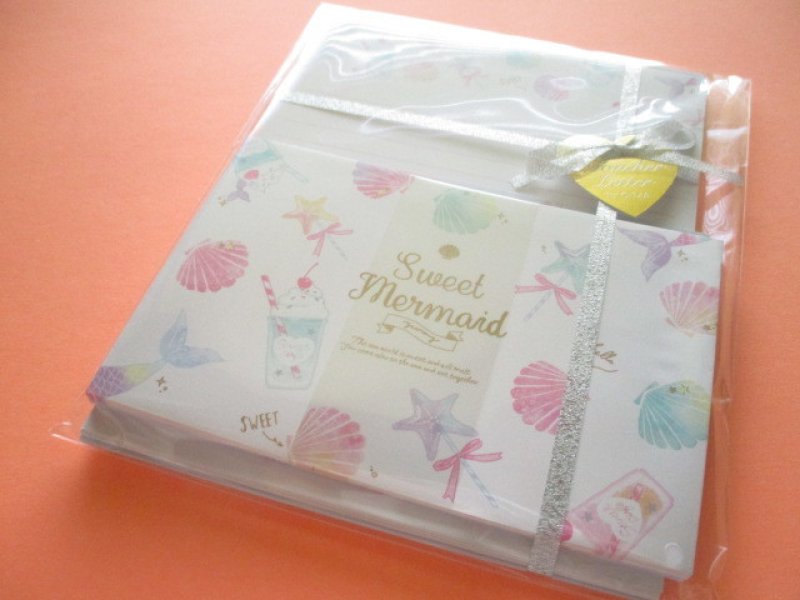 Photo1: Kawaii Cute Moncher Letter Set Q-Lia *Sweet Mermaid (40460) (1)