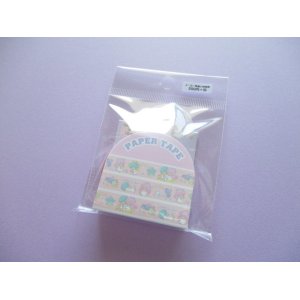 Photo: Kawaii Cute Masking Tape/Deco Tape Sticker Sanrio Original * Little Twin Stars (37446-6)
