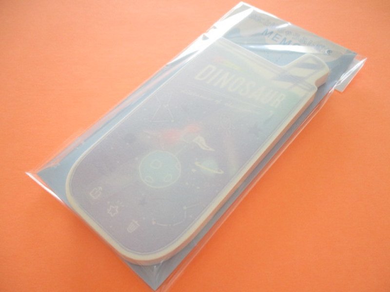 Photo1: Kawaii Cute Delicafe Die-Cut Medium Memo Pad Q-LiA *Dinosaur (40222) (1)