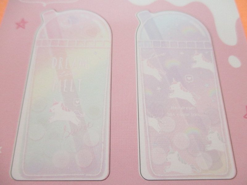 Photo3: Kawaii Cute Mysterious memos that melts in water Q-lia * Dream Melt (40220)
