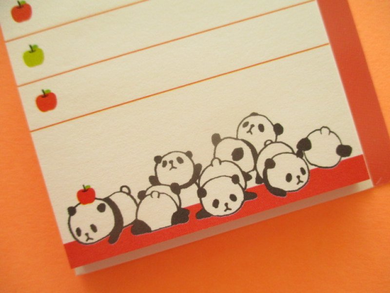 Photo2: Kawaii Cute To-Do List Marker Mini Sticky Note Mind Wave *Panda (38736)