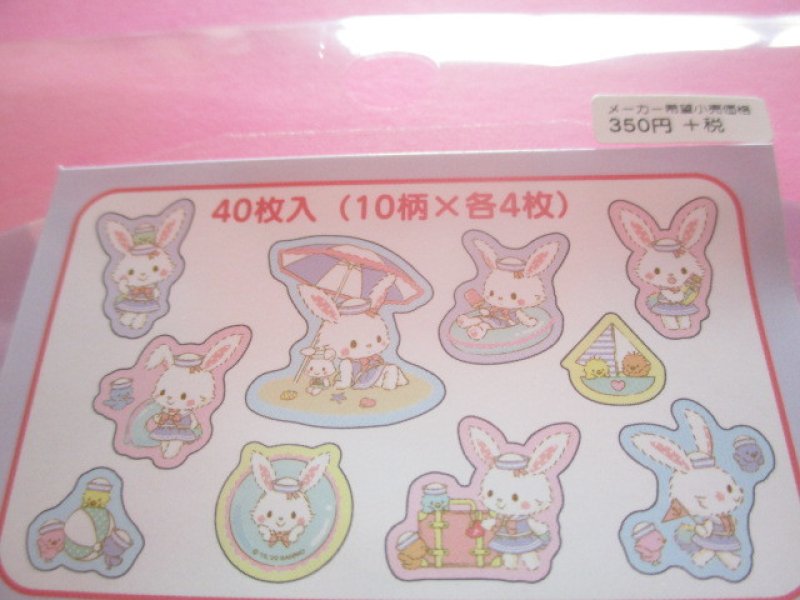 Photo2: Kawaii Cute T-shirt Summer Sticker Flakes Sack Sanrio Original *Wish me mell (49265-5)