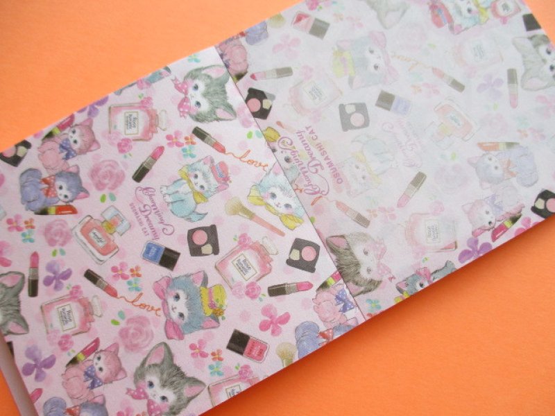 Photo2: Set of 3 Kawaii Cute Mini Square Memo Pads Lemon *Charming Dreamy (887110)