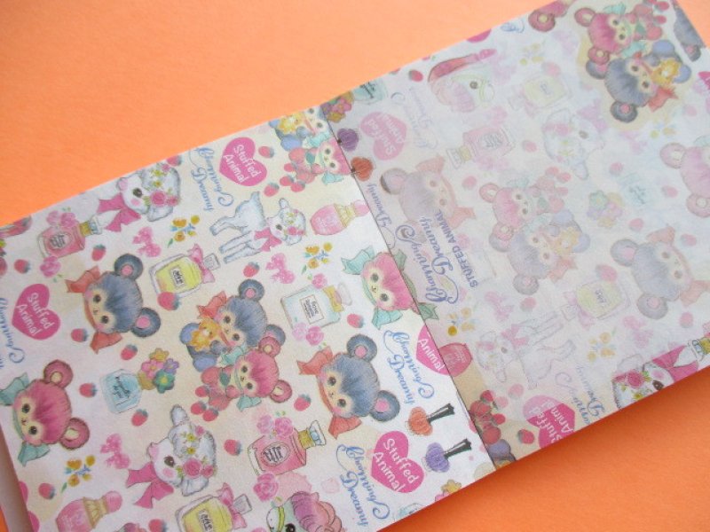Photo1: Set of 3 Kawaii Cute Mini Square Memo Pads Lemon *Charming Dreamy (887110)