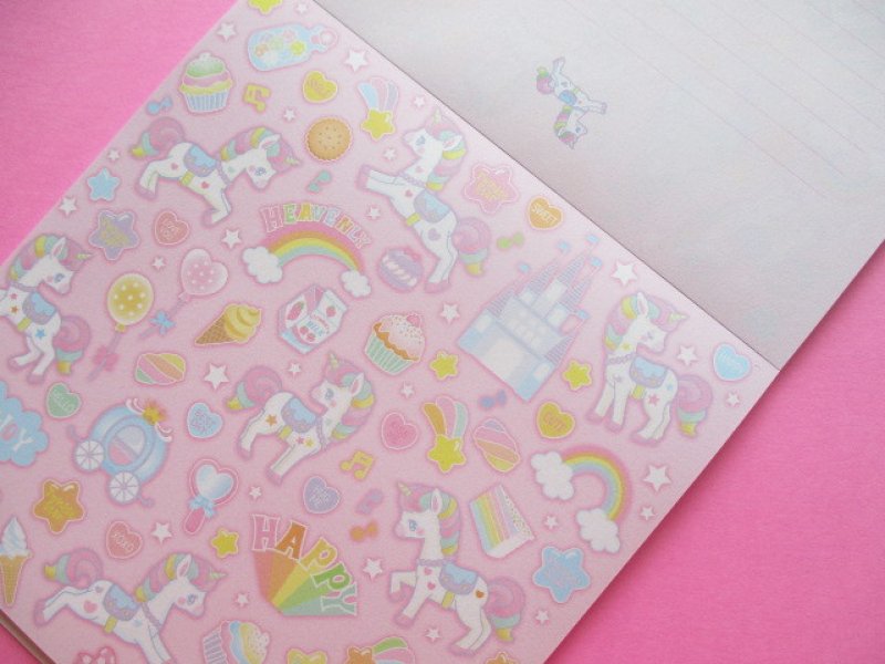 Photo2: 3 packs Kawaii Cute Square Letter Pads Set Lemon *Sugar Land (887117)