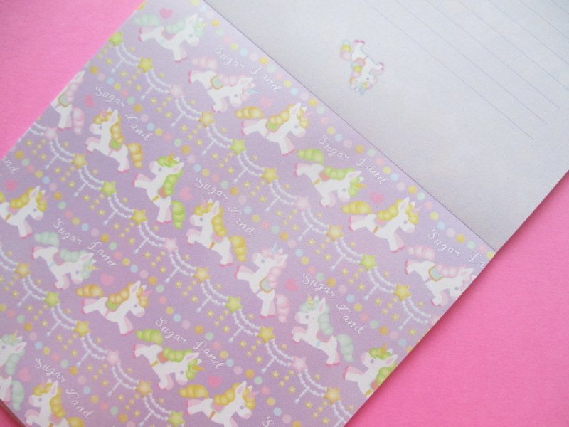 Photo3: 3 packs Kawaii Cute Square Letter Pads Set Lemon *Sugar Land (887117)