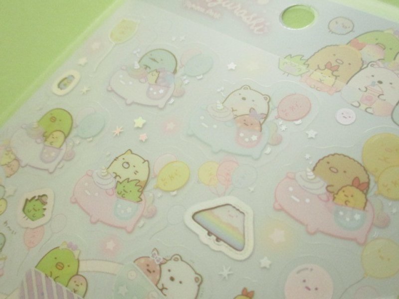 Photo3: Kawaii Cute Sticker Sheet Sumikkogurashi San-x *Tapioca Park (SE48001)
