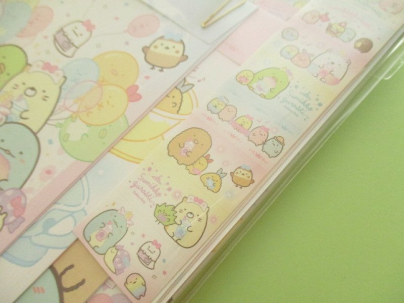 Photo1: Kawaii Cute Regular Letter Set San-x Sumikkogurashi *Tapioca Park (LH70801)