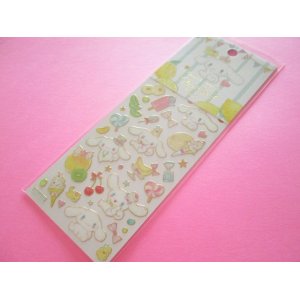 Photo: Kawaii Cute Stickers Sheet  Cinnamoroll × たけいみき Miki Takei Sanrio *Fresh Citrus (US-15459)