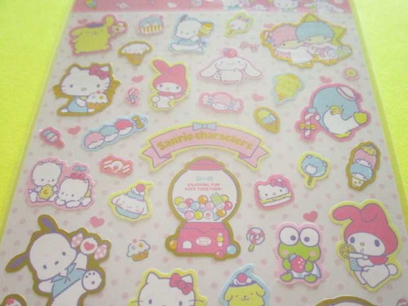 Photo1: Kawaii Cute Stickers Sheet Sanrio *Sanrio Characters (Fancy mix)