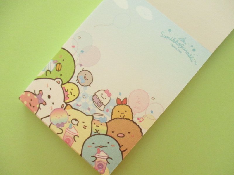 Photo1: Kawaii Cute Mini Memo Pad Sumikkogurashi San-x *Tapioca Park (MW64601-2)