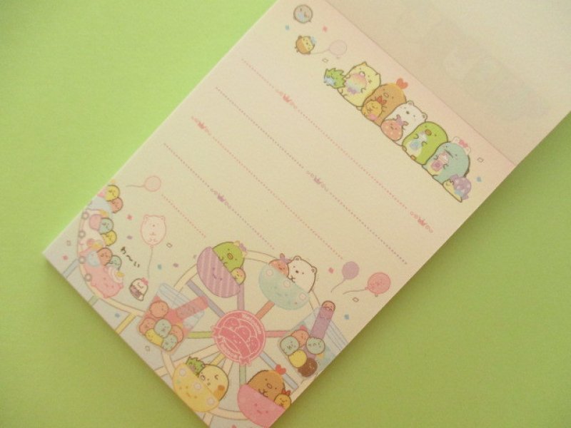 Photo2: Kawaii Cute Mini Memo Pad Sumikkogurashi San-x *Tapioca Park (MW64601-2)