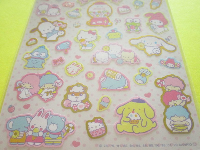 Photo2: Kawaii Cute Stickers Sheet Sanrio *Sanrio Characters (Fancy mix)