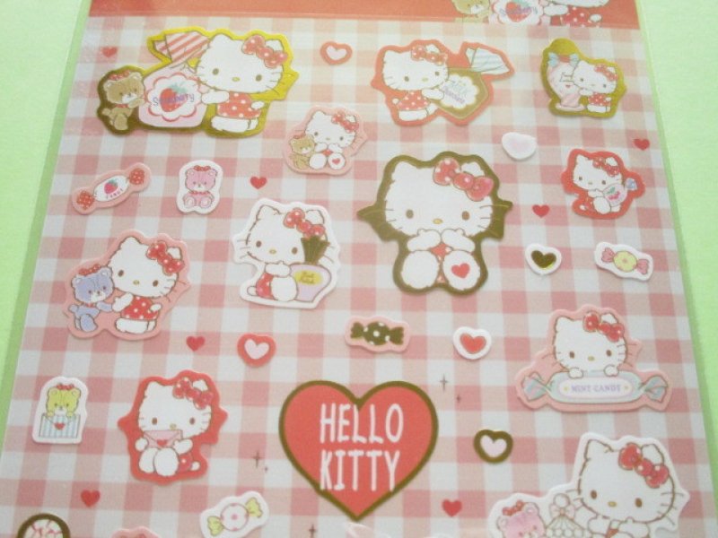 Photo1: Kawaii Cute Stickers Sheet Sanrio *Hello Kitty (Tiny Chum)