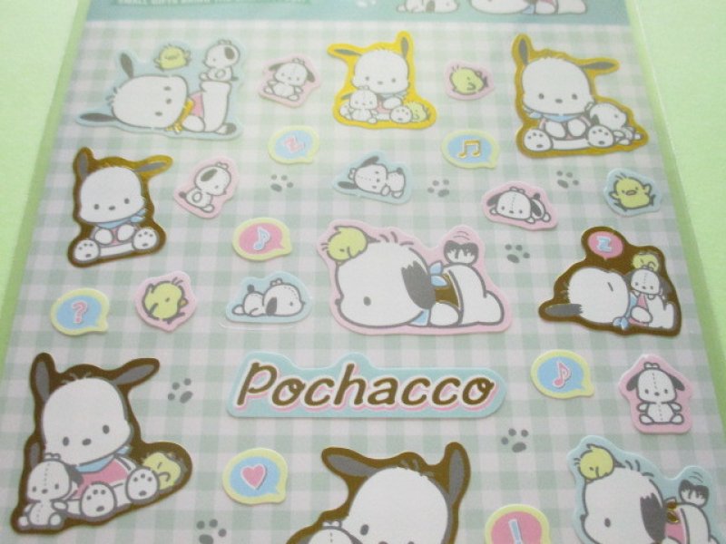 Photo1: Kawaii Cute Stickers Sheet Sanrio *Pochacco (Friends)