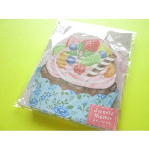 Photo: Kawaii Cute Sweets Mini Memo Pad amifa *Flower Cupcake (Flower)