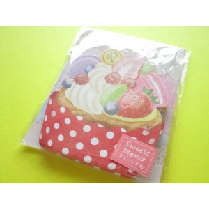 Photo: Kawaii Cute Sweets Mini Memo Pad amifa *Flower Cupcake (Dot)