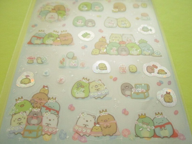 Photo2: Kawaii Cute Sticker Sheet Sumikkogurashi San-x *House of The Mole (SE49302)