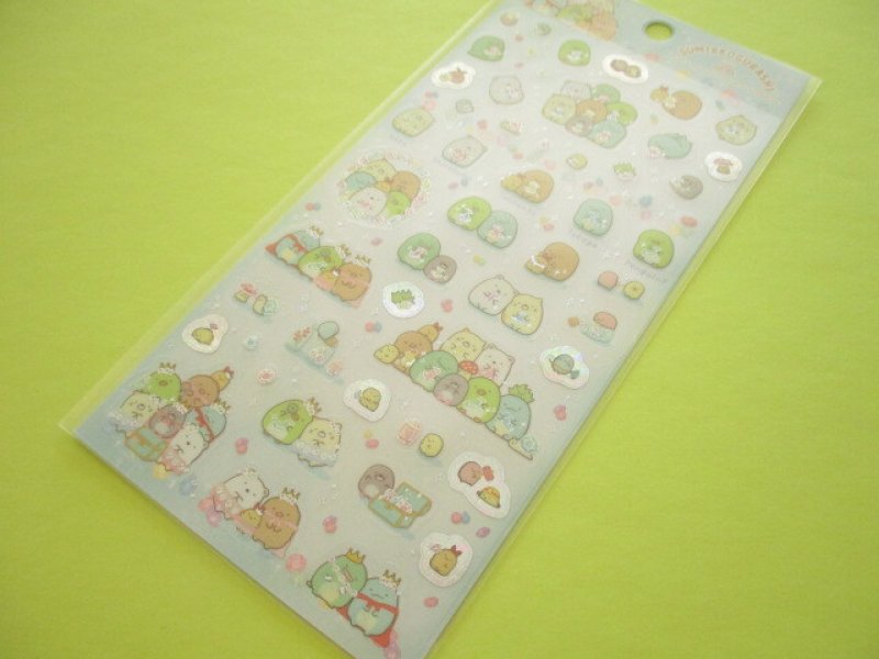 Photo1: Kawaii Cute Sticker Sheet Sumikkogurashi San-x *House of The Mole (SE49302) (1)