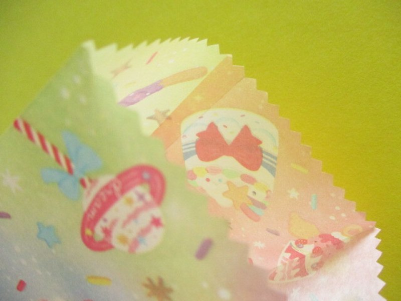 Photo3: 6 pcs Cute Flat Paper Bags Set *Magical Sweets